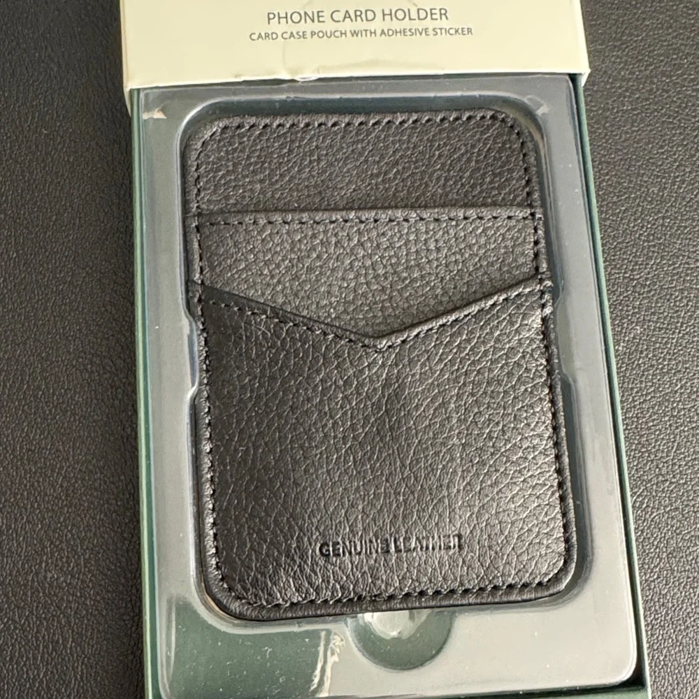 Perry Ellis Portfolio Gray Phone Card Holder